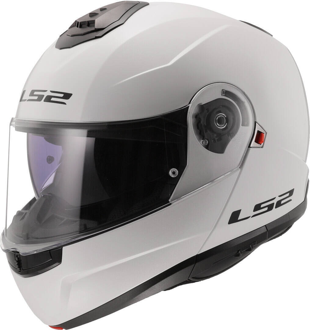 Kask szczękowy LS2 FF908 STROBE II SOLID WHITE homologacja ECE 22.06