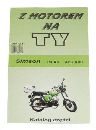 Katalog części z motorem na schemat simson s51 s53