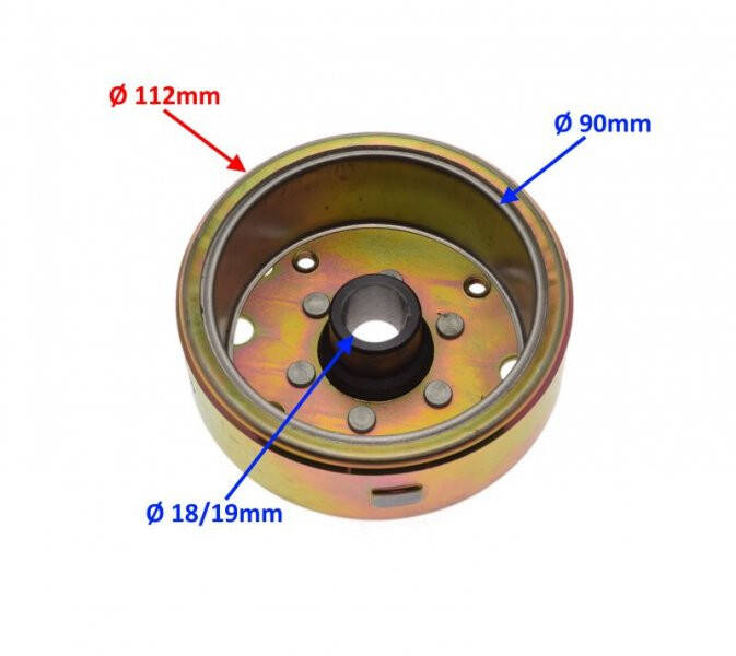 Koło magnesowe magneto zamachowe quad atv SHINERAY ATV200-ST9