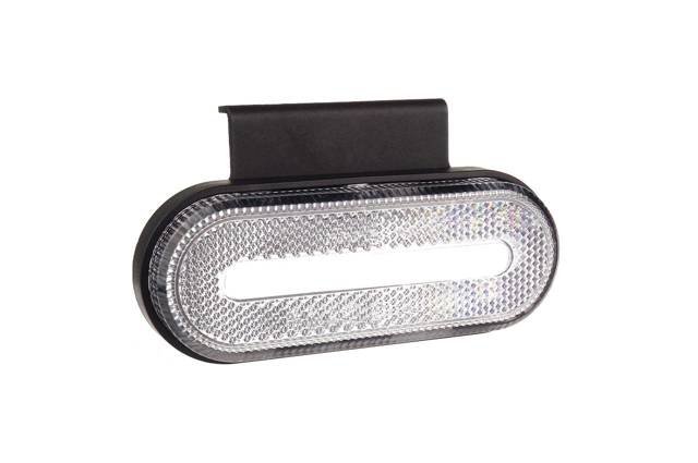 Lampa Obrysowa Obrysówka Biała 6Led 10-30V E9 IP67