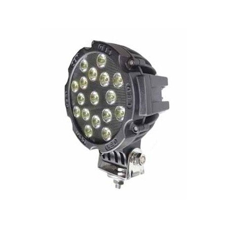 Lampa robocza czarna halogen 17led 12-24v 3825lm