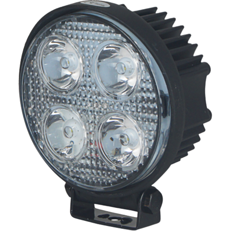 Lampa robocza okrągła halogen 4 led 9-32v 2800lm