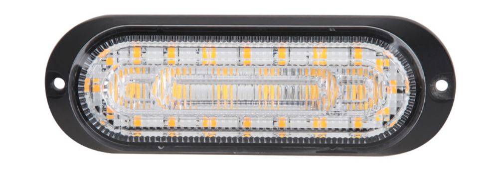 Lampa stroboskopowa + światło cofania 6+20Led 12-24V