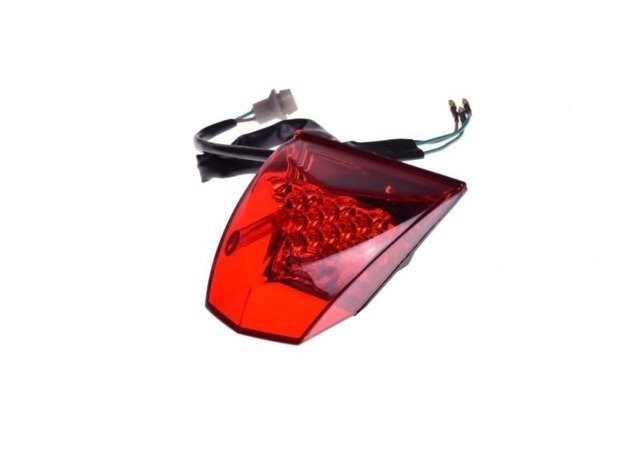 Lampa tył tylna Romet Crs 50 125 czerwony klosz