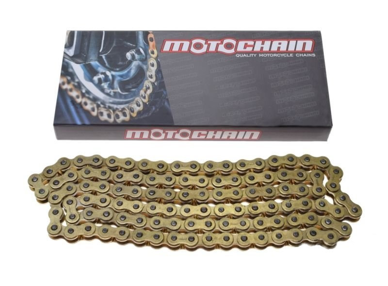 Łańcuch napędowy 130 ogniw 428H Motochain złoty