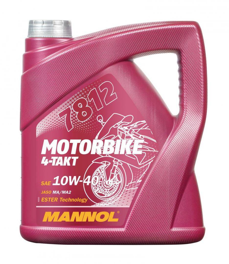 Mannol olej silnikowy 4T Motorbike 10w40 4l Ester + MA2 syntetyk