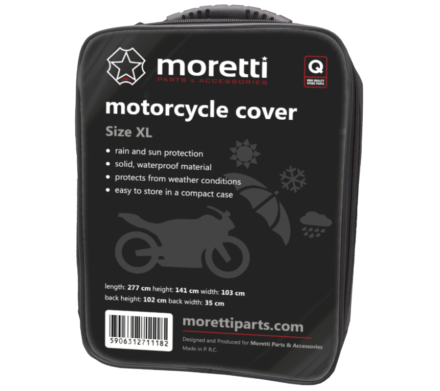 Moretti pokrowiec motocyklowy na motor skuter rozmiar XL