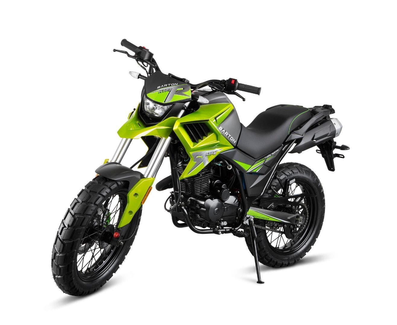 Motocykl Barton Hyper 125 zielony