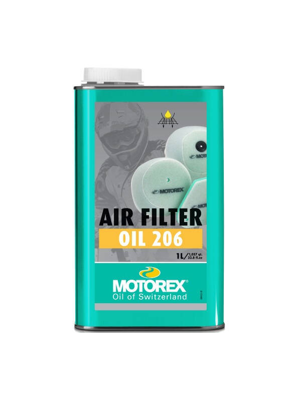 Motorex Air Filter Oil 206 olej do piankowych elementów filtra powietrza 1l