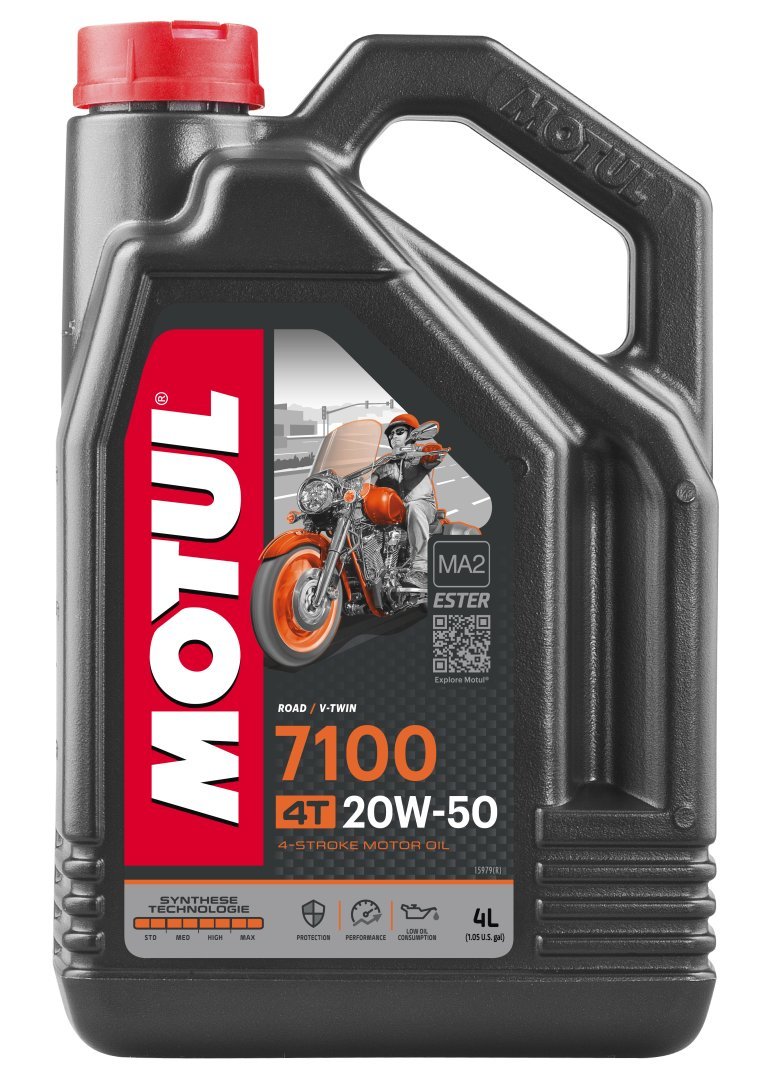 Motul olej silnik 7100 4t 20w50 4l syntetyczny Oryginalny MOTUL