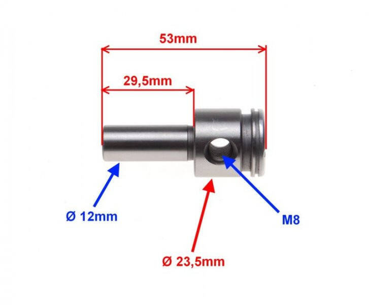 Oś dźwigienek wałka rozrządu do SHINERAY XY125-10D