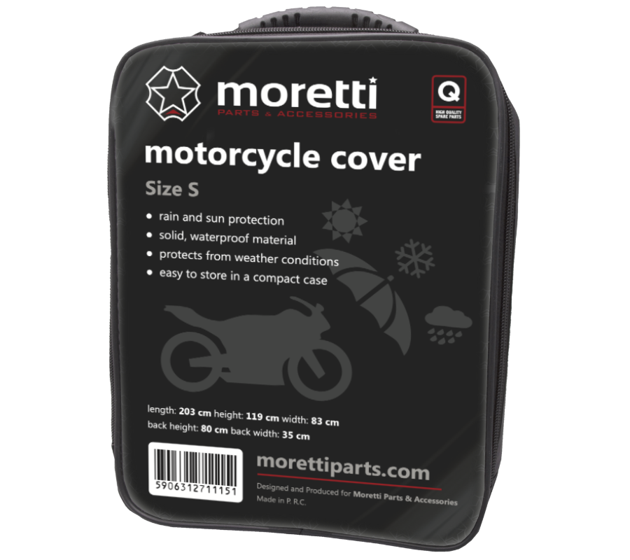 Pokrowiec motocyklowy Moretti wodoodporny S