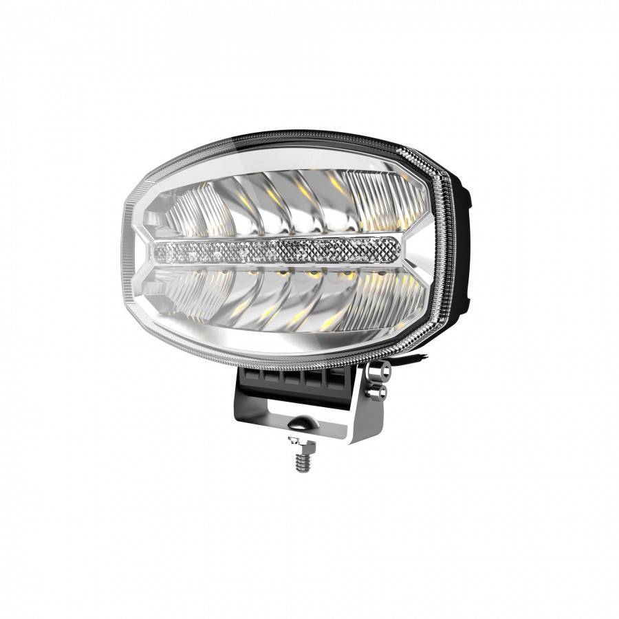 Reflektor drogowy 16 Led + jazda dzienna 12/24V 5800lm 