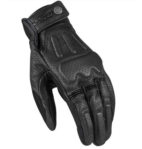 Rękawice LS2 Rust Leather Man Black