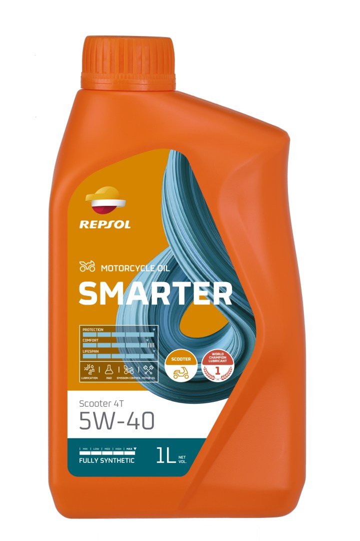 Repsol olej silnikowy 4T Smarter Scooter 5W40 1l