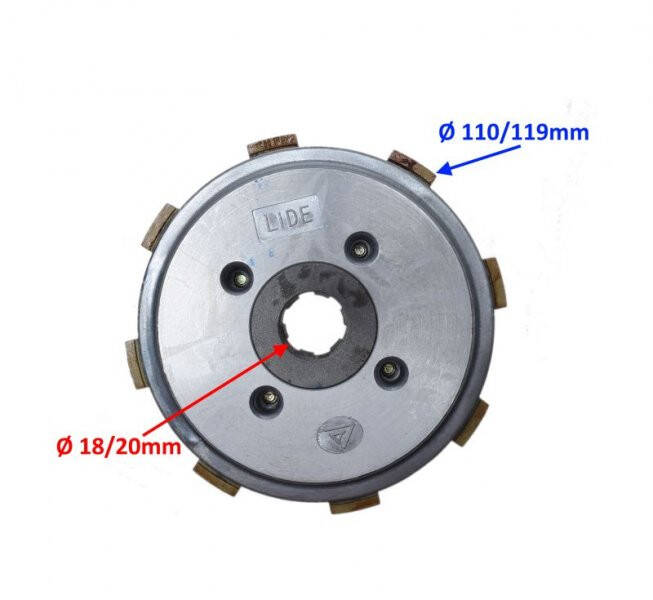 Sprzęgło tarcze do SHINERAY XY125-10D