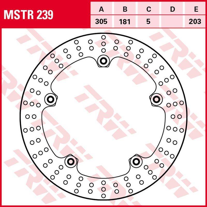 TRW tarcza hamulcowa przód BMW R 850 1150 1200 