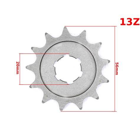 Zębatka przednia zdawcza przód 13z wsk 125 428